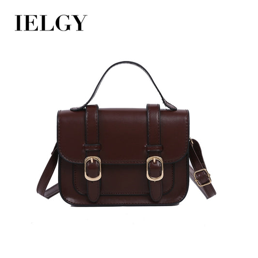 IELGY College style British retro postman bag with one shoulder and one shoulder for Japanese students