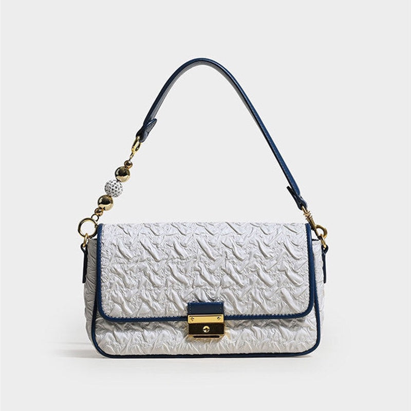 IELGY transfer beads fashion one-shoulder women's bag color matching comfortable fabric
