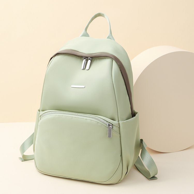 IELGY women's korean style oxford cloth all-match large-capacity travel backpack