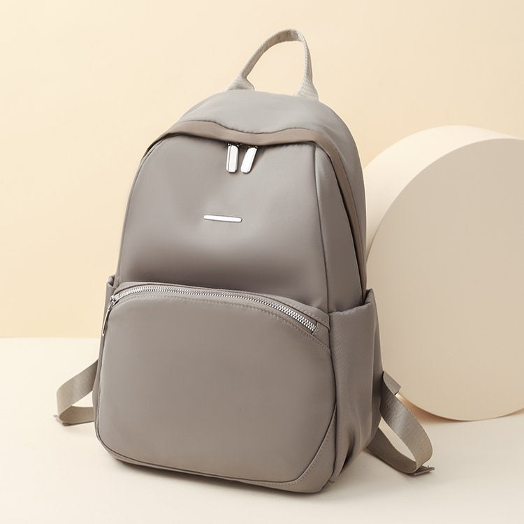 IELGY women's korean style oxford cloth all-match large-capacity travel backpack
