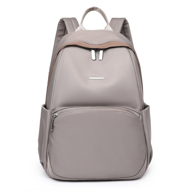 IELGY women's korean style oxford cloth all-match large-capacity travel backpack