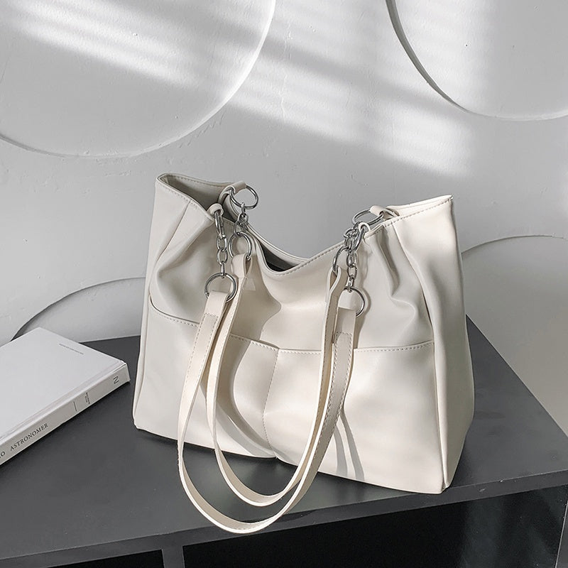 IELGY korean style women's high-end foreign style large capacity shoulder bag