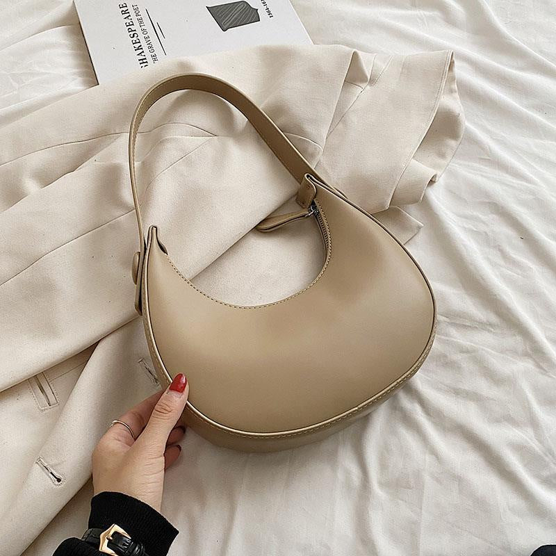 IELGY women's zipper senior vintage shoulder bag