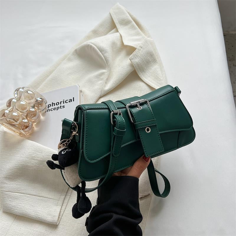 IELGY women's high-end versatile cross body retro small square bag