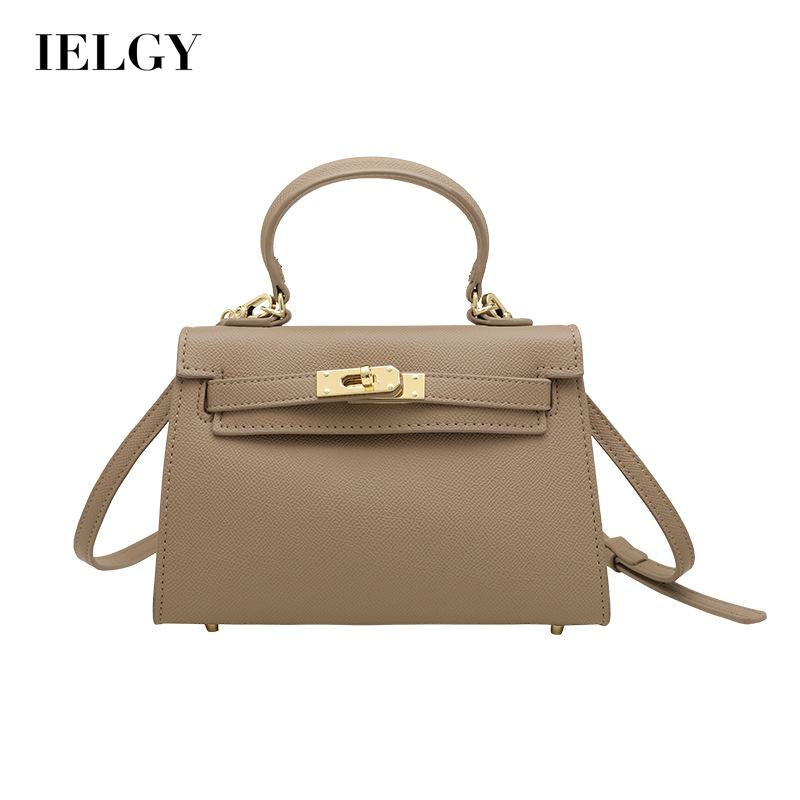IELGY Women's Fashion Lychee Pattern Korean Style Messenger Bag