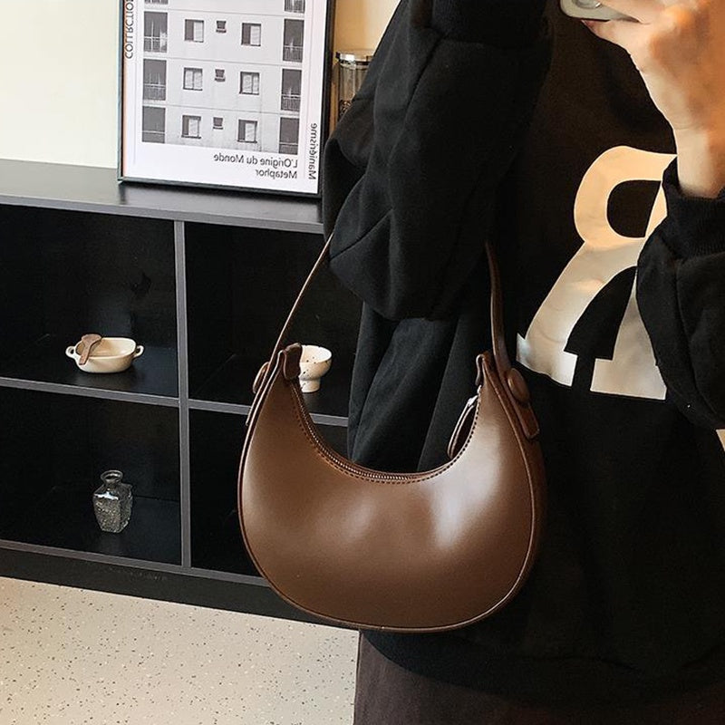 IELGY women's zipper senior vintage shoulder bag