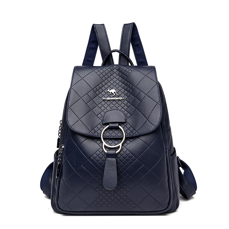 IELGY women's korean style simple casual outdoor travel backpack