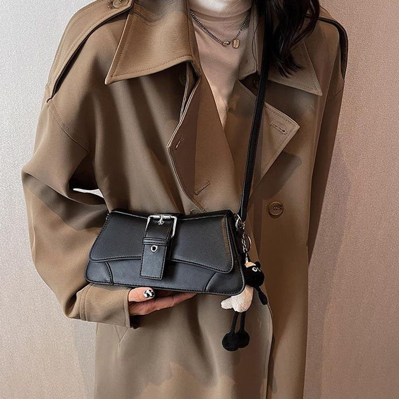 IELGY women's high-end versatile cross body retro small square bag