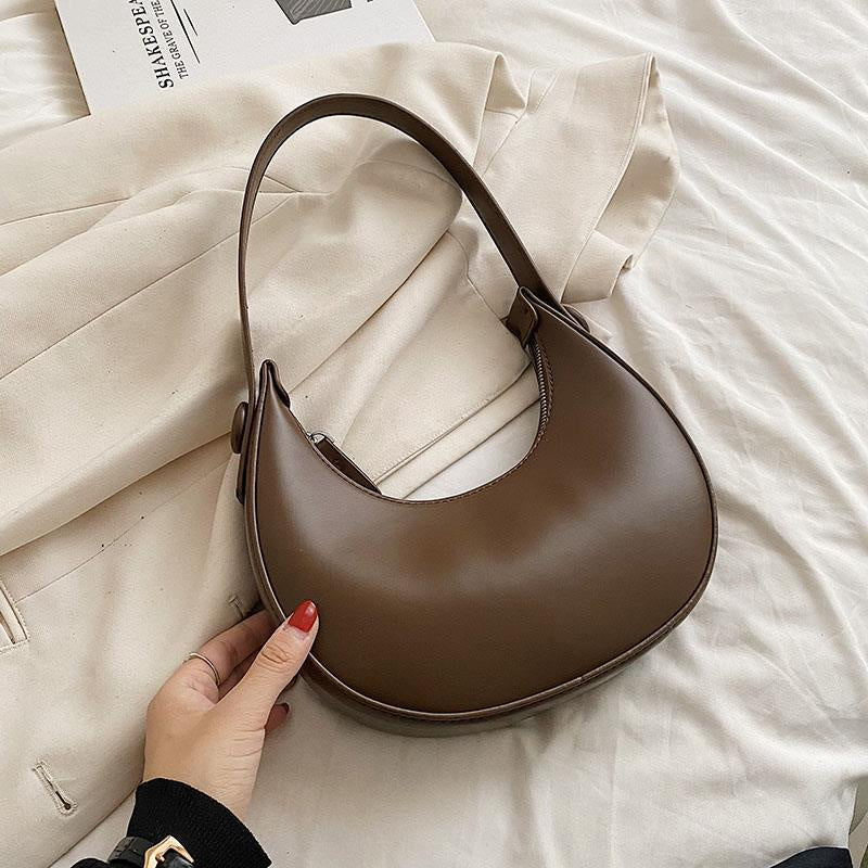IELGY women's zipper senior vintage shoulder bag