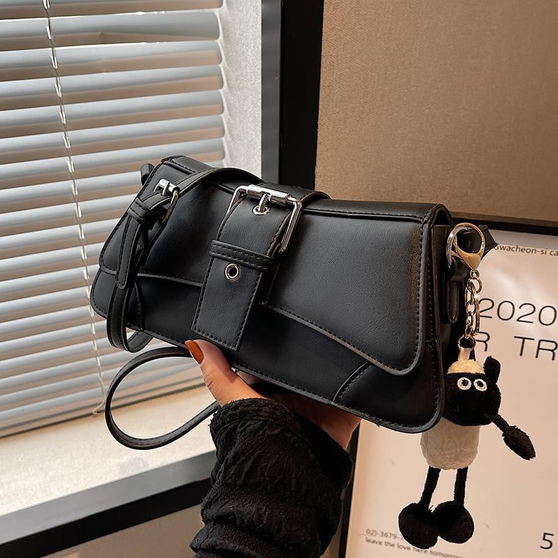 IELGY women's high-end versatile cross body retro small square bag