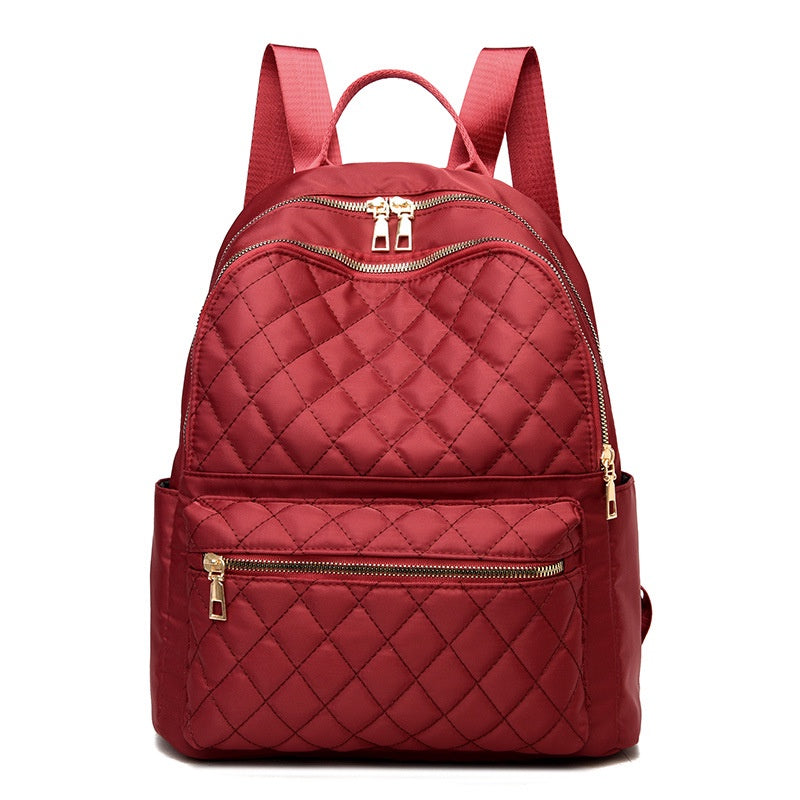 IELGY women's casual korean style simple large capacity outdoor backpack