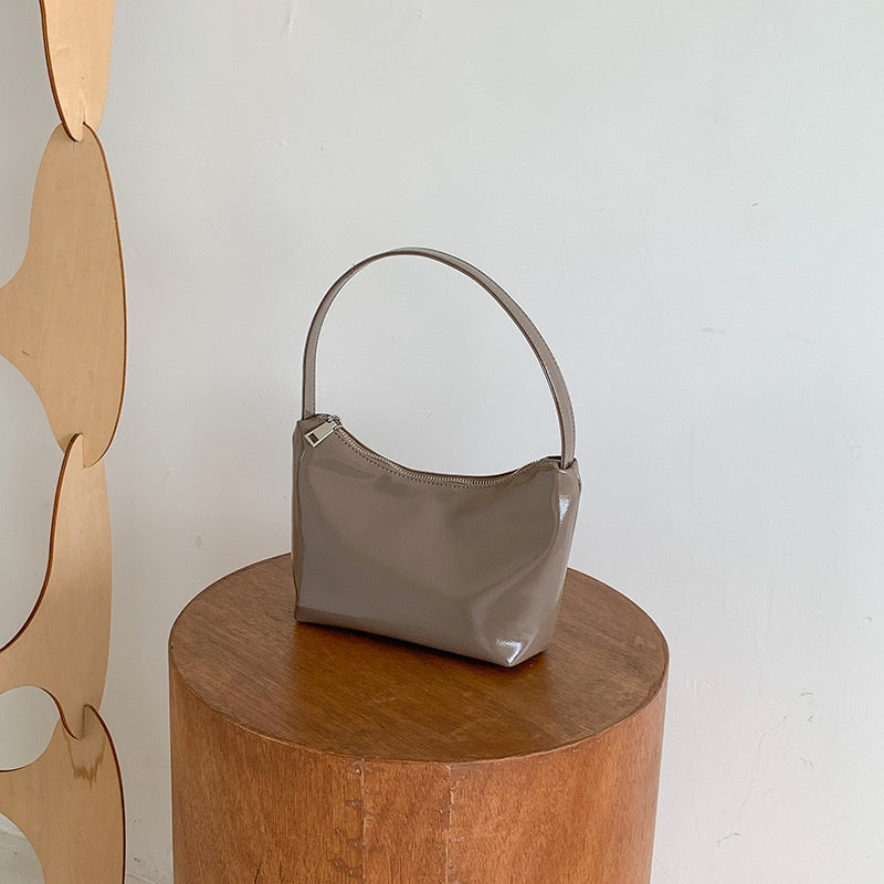 IELGY Korean Style Silver Shoulder Handbag For Women's