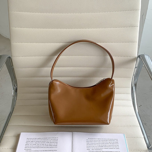 IELGY Korean Style Silver Shoulder Handbag For Women's