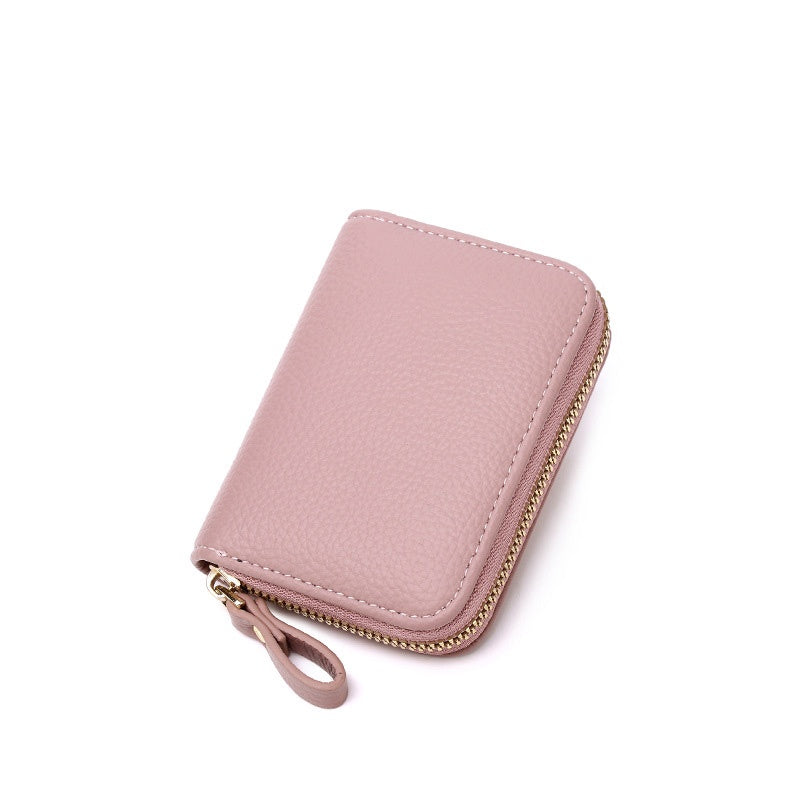 IELGY Rfid Anti-theft Brush Multifunctional Zipper Card Holder For Women