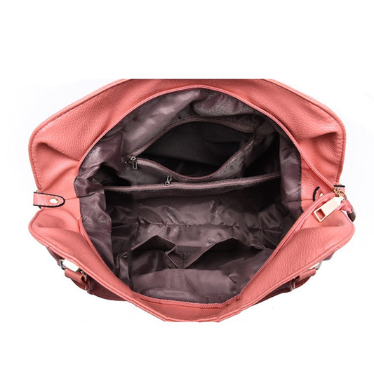 IELGY women's elegant and fashionable travel lychee pattern diagonal bag