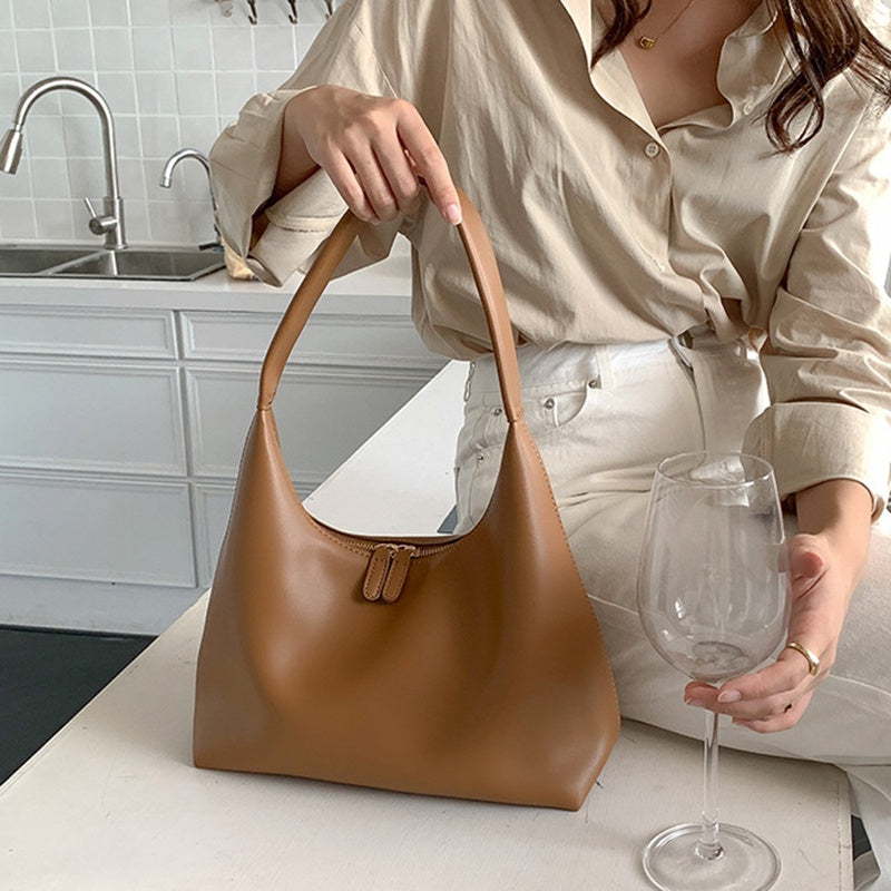IELGY women's high-end large-capacity commuter dumpling bag