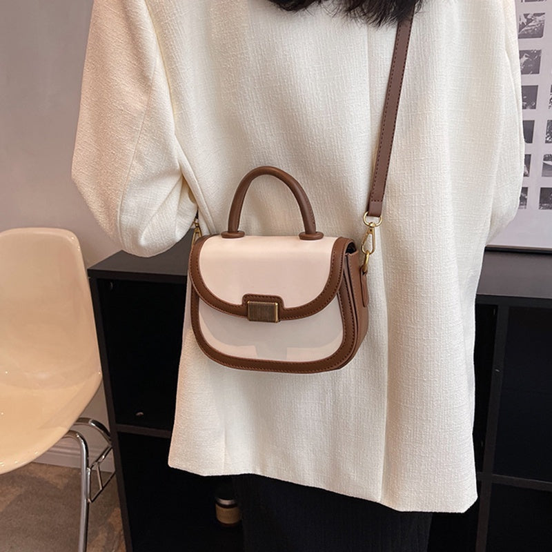 IELGY women's daily casual collocation messenger saddle bag