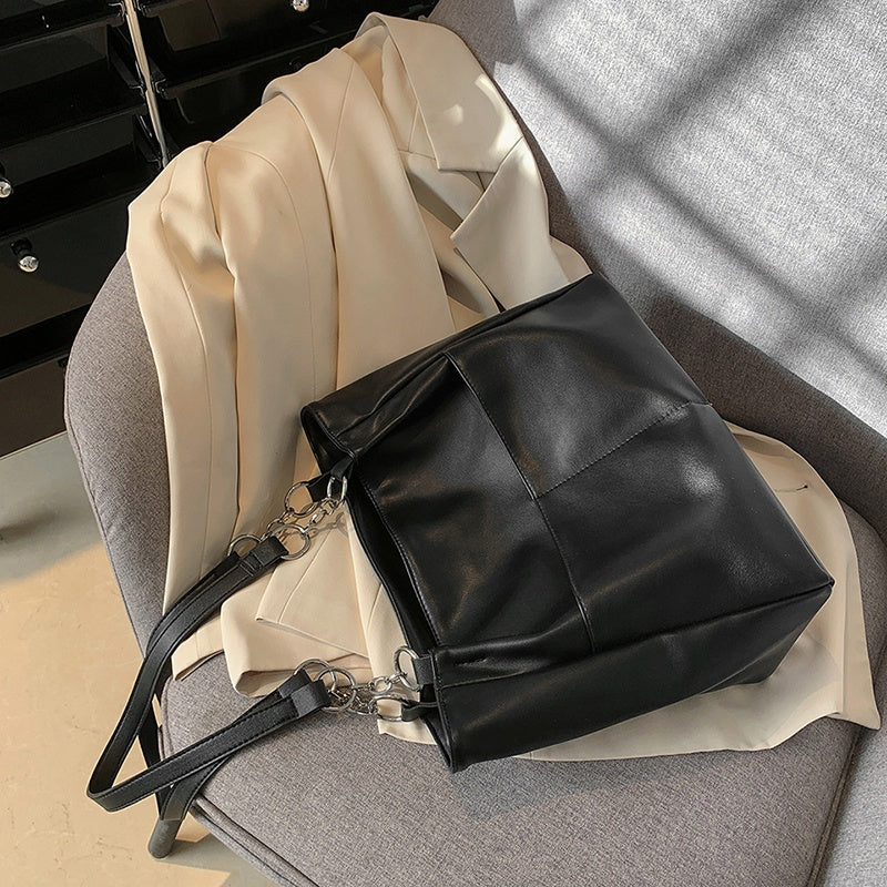 IELGY korean style women's high-end foreign style large capacity shoulder bag