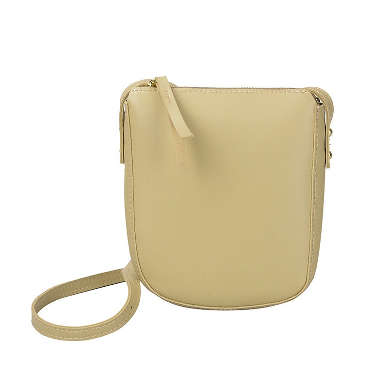 IELGY  phone bag long strap fashion simple casual texture versatile foreign style shoulder bag for women