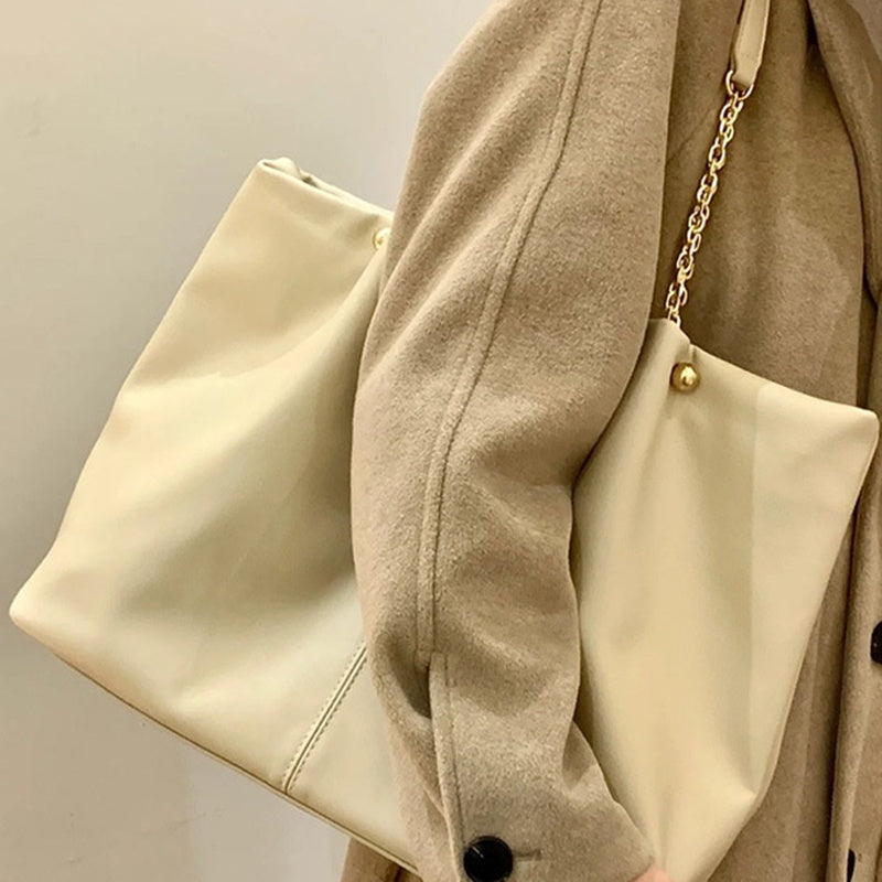 IELGY large-capacity casual all-match lazy style niche shoulder bag women