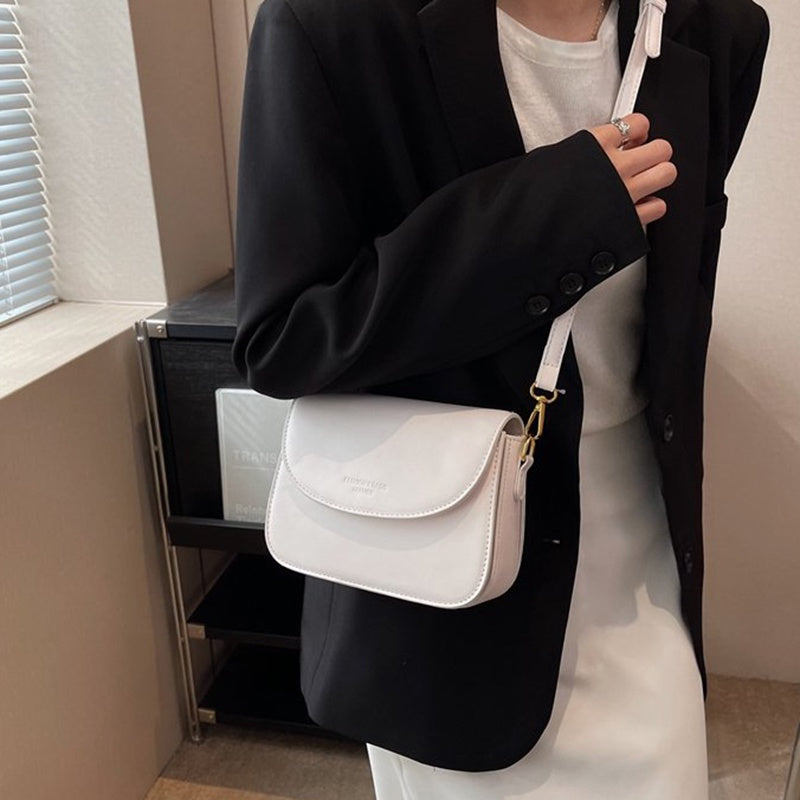 IELGY small square bag women's versatile fashion one shoulder high quality leather retro western messenger bag