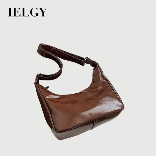 Ielgy Female Large-Capacity All-Match Lazy High-End Sense One-Shoulder Cross