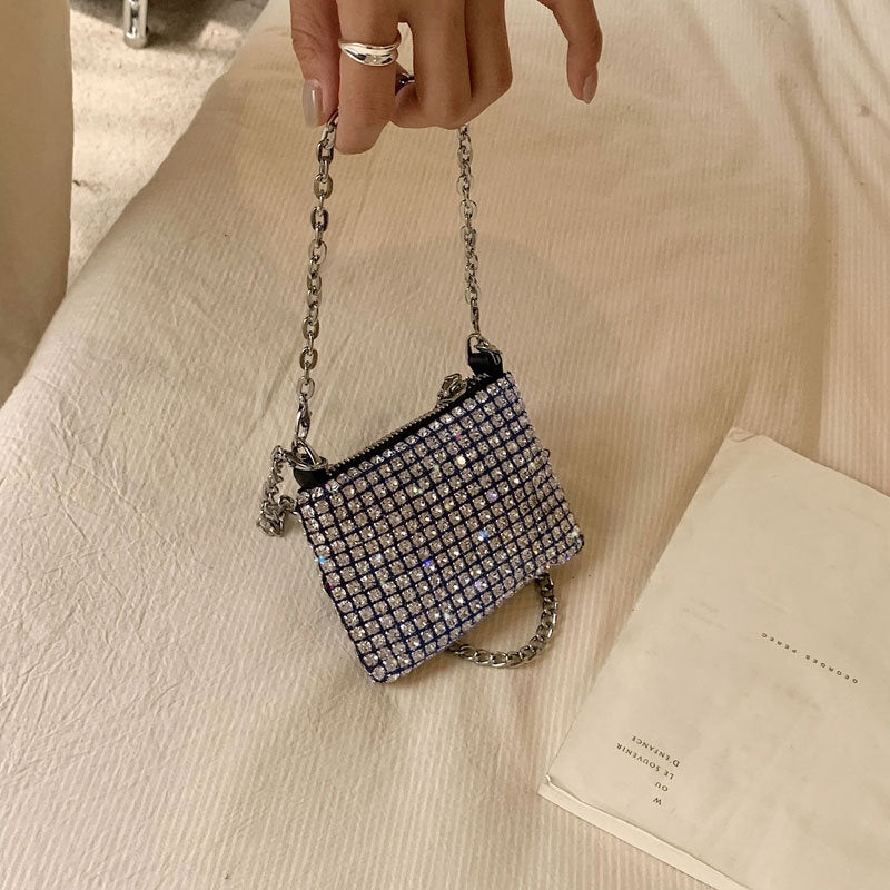 Ielgy Women's Mini Hand-Carrying Diagonal Accessories Coin Purse