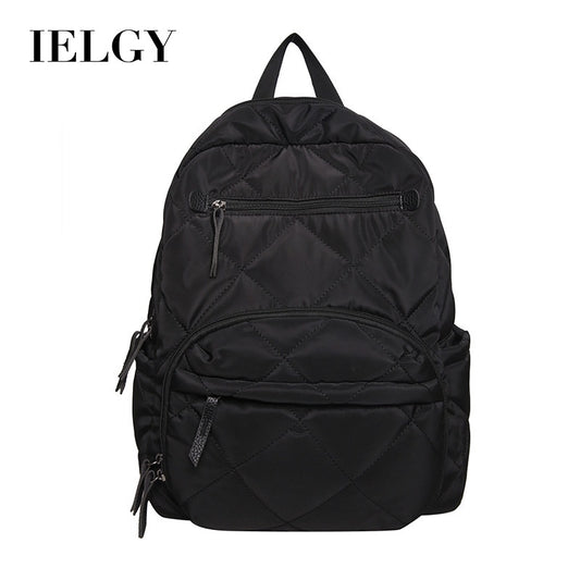 Ielgy Casual Commuter Backpack Nylon Unisex Backpack College Student School Bag