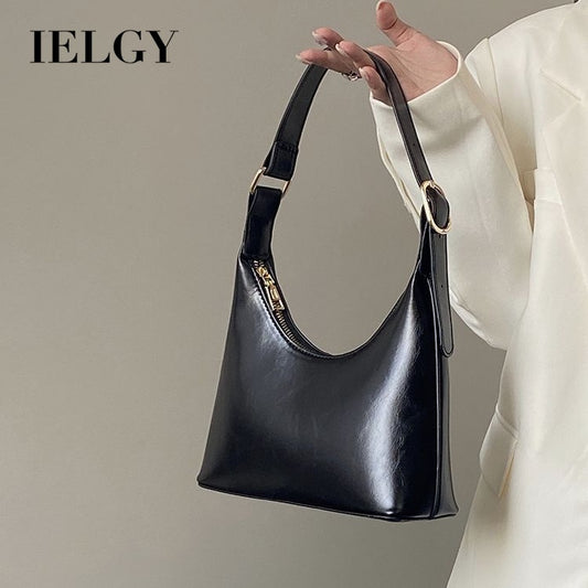 IELGY High-end texture shoulder bag for women ins versatile handbag