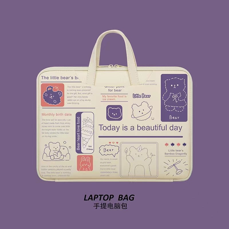 Ielgy Laptop Laptop Bag for Men Women 47cm