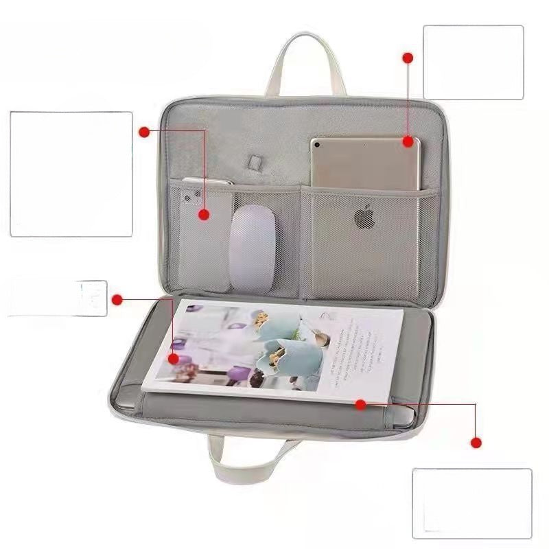 Ielgy Laptop Laptop Bag for Men Women 47cm