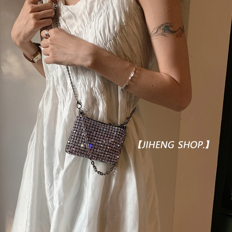 Ielgy Women's Mini Hand-Carrying Diagonal Accessories Coin Purse