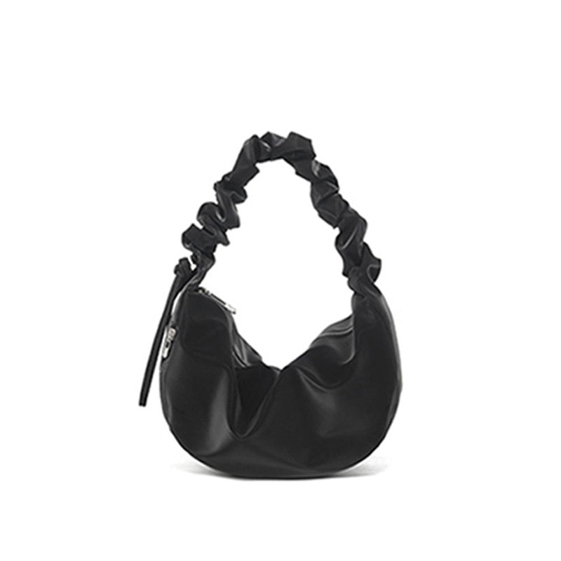 Ielgy Ladies Folded Large Capacity Commuter Shoulder Crossbody Dumpling Bag