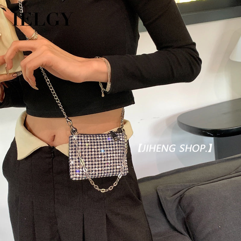 Ielgy Women's Mini Hand-Carrying Diagonal Accessories Coin Purse