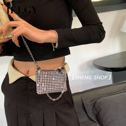 Ielgy Women's Mini Hand-Carrying Diagonal Accessories Coin Purse