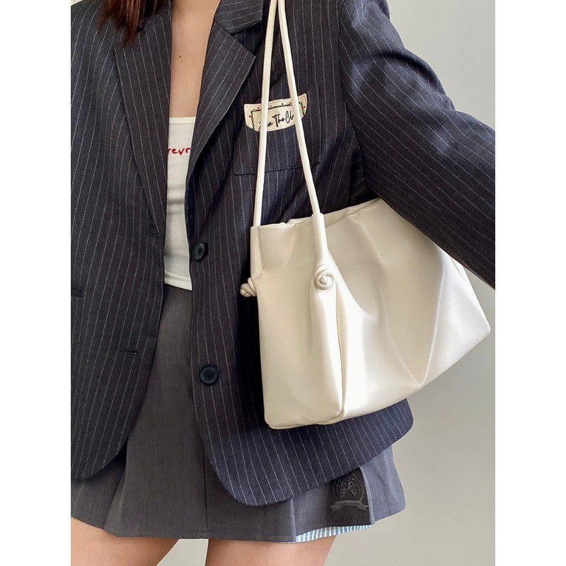 IELGY women's large-capacity commuter tote bag, premium shoulder handbag