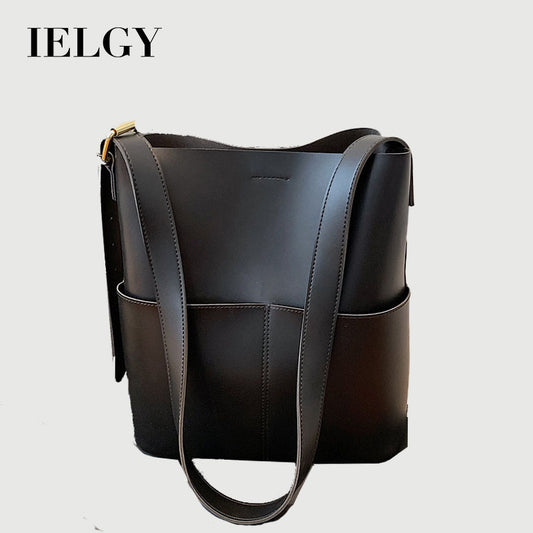 Ielgy Fashion Trend All-Match High-Quality Large-Capacity Design Sense One-S