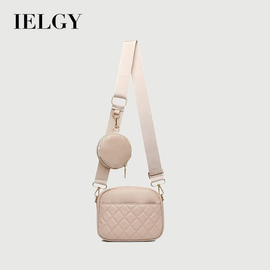 IELGY women's korean style convenient rhombus chain messenger bag