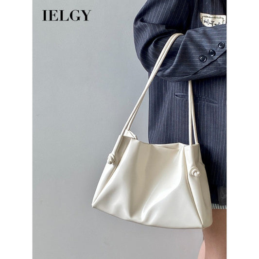 IELGY women's large-capacity commuter tote bag, premium shoulder handbag