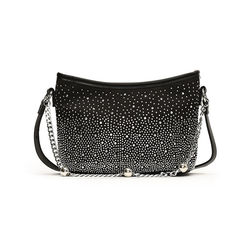 Ielgy High-End Fashionable Texture Shoulder Bag Popular Fashionable All-Match Commuter Bucket Bag