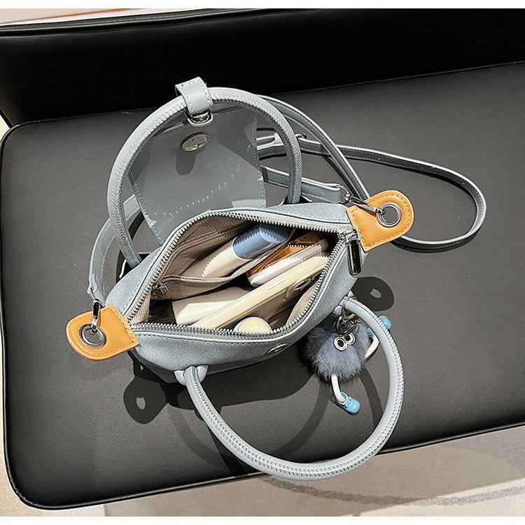 Ielgy Korean Version Fashion One-Shoulder Portable Dumpling Bag High-End Feeling All-Match Cross-Body