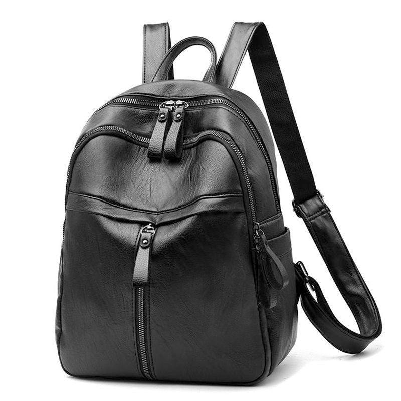Ielgy Korean Version Fashion Backpack Fashion Preppy Style Large Capacity Student Backpack