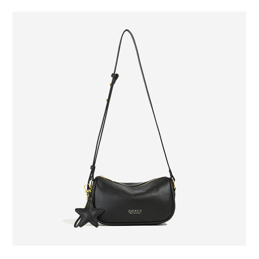 Ielgy Korean Version Casual All-Match Shoulder Female Bag Solid Color Pillow Bag Fashion Crossbody