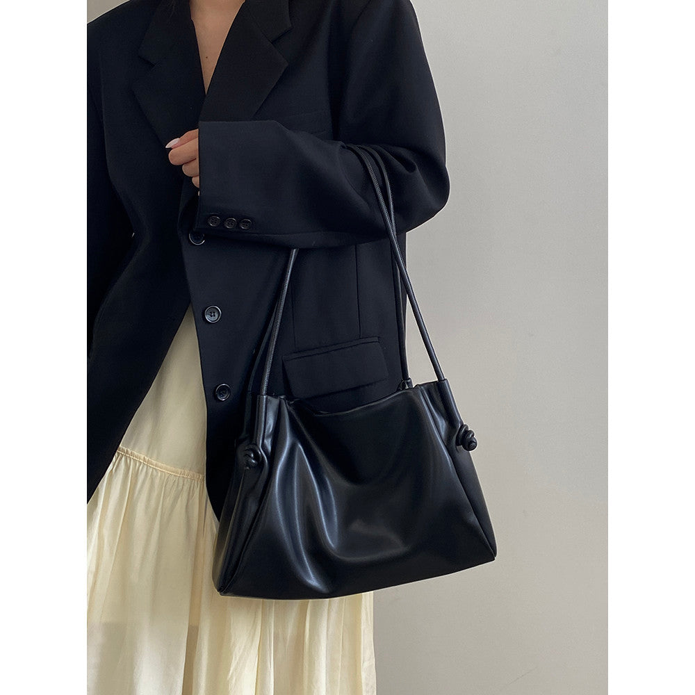 Ielgy Korean Style Commuter Large-Capacity Tote Bag All-Match One-Shoulder