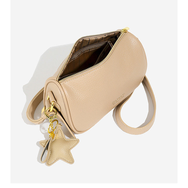 Ielgy Korean Version Casual All-Match Shoulder Female Bag Solid Color Pillow Bag Fashion Crossbody