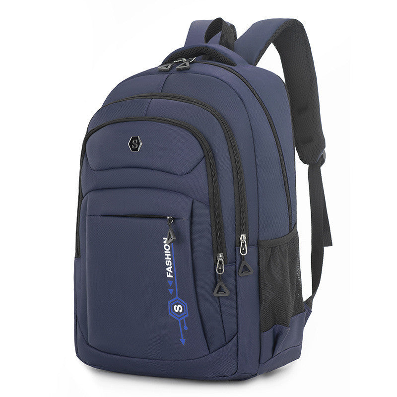 Ielgy Business Backpack Large Capacity School Bag Casual Oxford Cloth Travel Computer Backpack