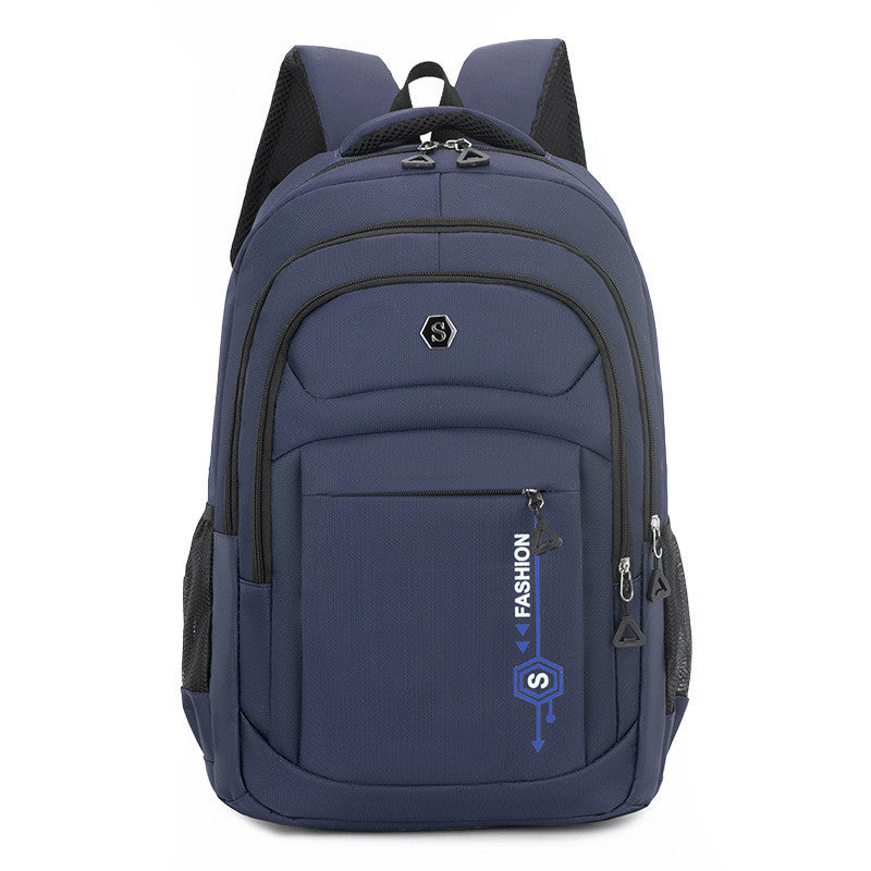 Ielgy Business Backpack Large Capacity School Bag Casual Oxford Cloth Travel Computer Backpack