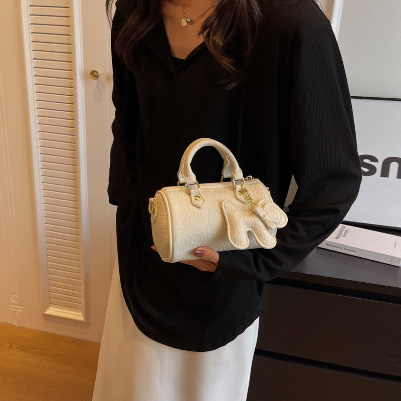 Ielgy Female Bag Summer All-Match Cross-Body Fashion Portable Boston Bag