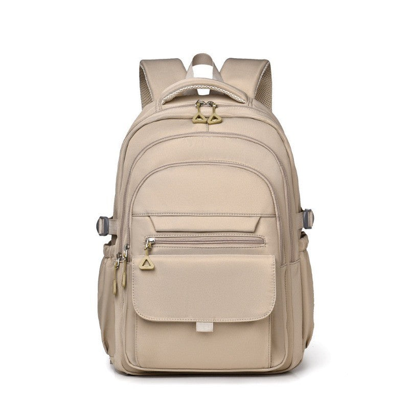 Ielgy Japanese Style Large-Capacity Fashion Bag Simple Student Backpack