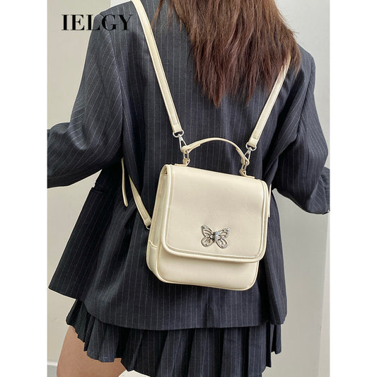 Ielgy Ladies Shoulder Messenger Bag High-End Backpack